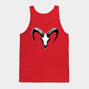 Goat Skull Tank Top